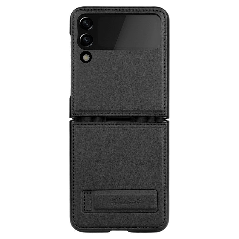 Ümbris Nillkin Qin Pro Leather Samsung F721 Z Flip3 5G (must)