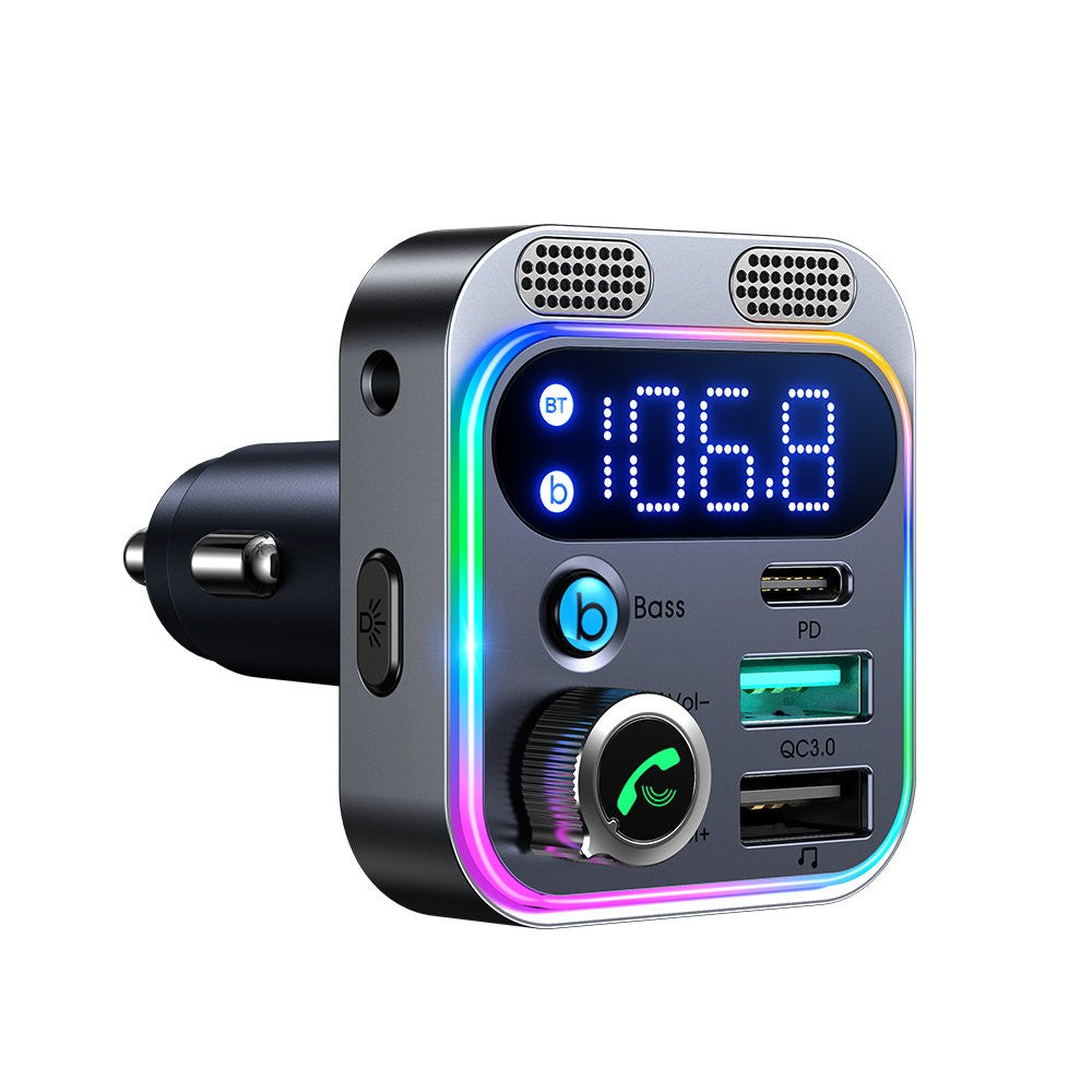 Bluetooth Transmitter Joyroom JR-CL16 (FM, MP3,Type-C 48W / 2xUSB-A) (must)