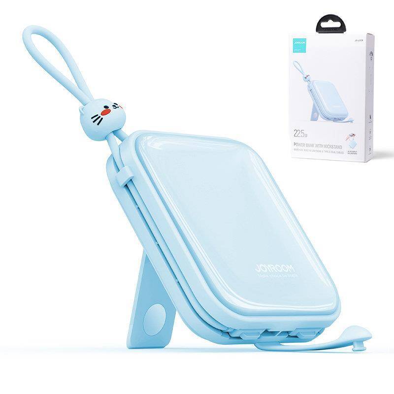 Akupank Joyroom Cutie Series 10000mAh 22.5W (sinine)