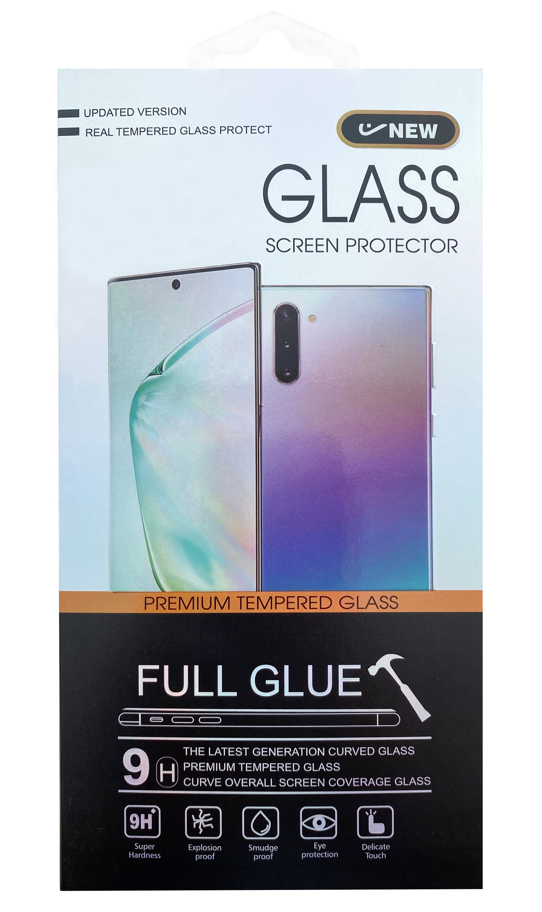 Kaitseklaas Full Glue 5D Samsung A705 / Galaxy A70 (must)