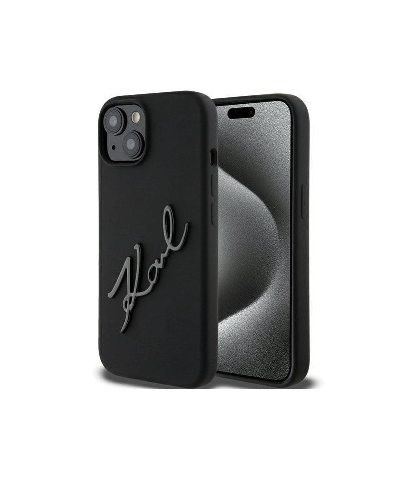 Karl Lagerfeld Ümbris KLHCP15SSKSBMCK iPhone 15 (must)