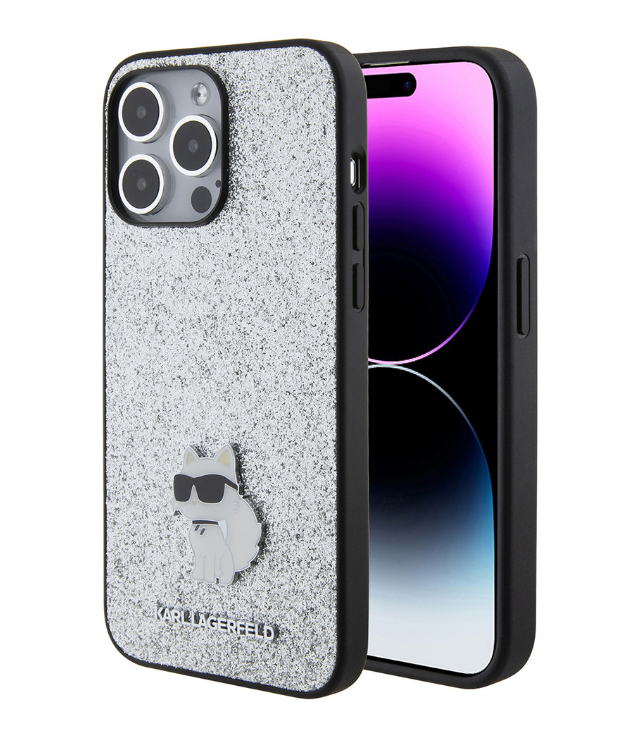 Ümbris Karl Lagerfeld KLHCP15XGCNPSG iPhone 15 Pro Max (hall / glitter)