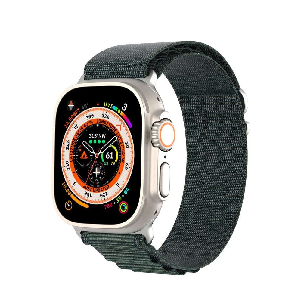 Kellarihm Dux Ducis GS nylon for Apple Watch 42 / 44 / 45 / 49 mm (roheline)