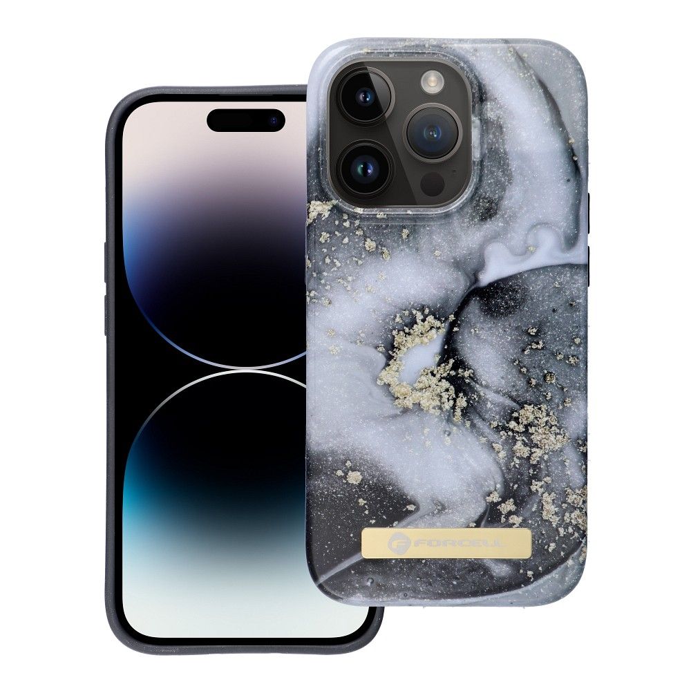 Soft Case FORCELL F-PROTECT MagSafe Iphone 15 (marble mist)