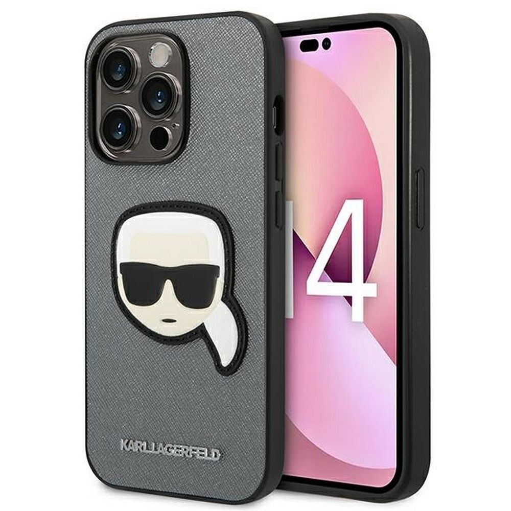 Ümbris KARL LAGERFELD KLHCP14LSAPKHG for iPhone 14 PRO