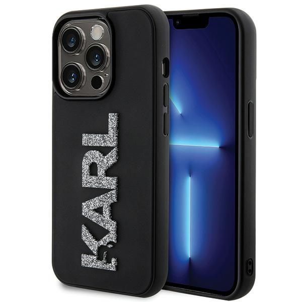 Ümbris KARL LAGERFELD KLHCP15L3DMBKCK for iPhone 15 PRO (must)