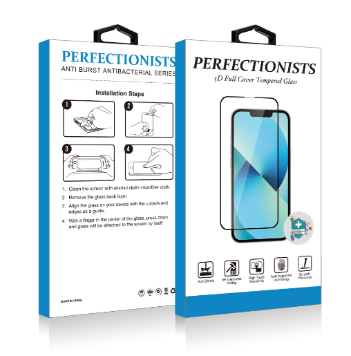 Kaitseklaas 5D Perfectionists Tempered Glass Apple iPhone 12 / 12 Pro (must)