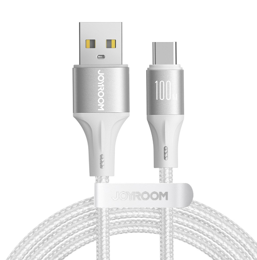 USB juhe Joyroom SA25-AC6 USB-A - Type-C (1.2m / valge)