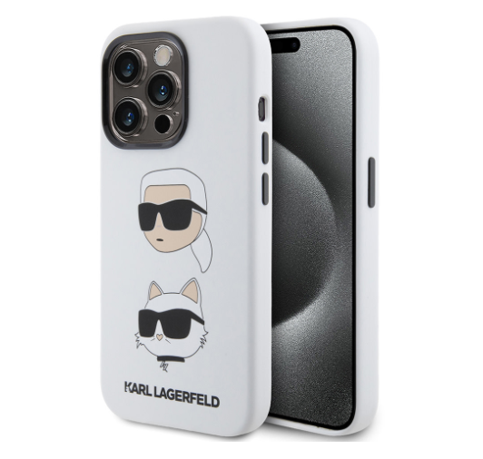 Ümbris Karl Lagerfeld KLHCP15XSDHKCNH iPhone 15 Pro Max (valge)