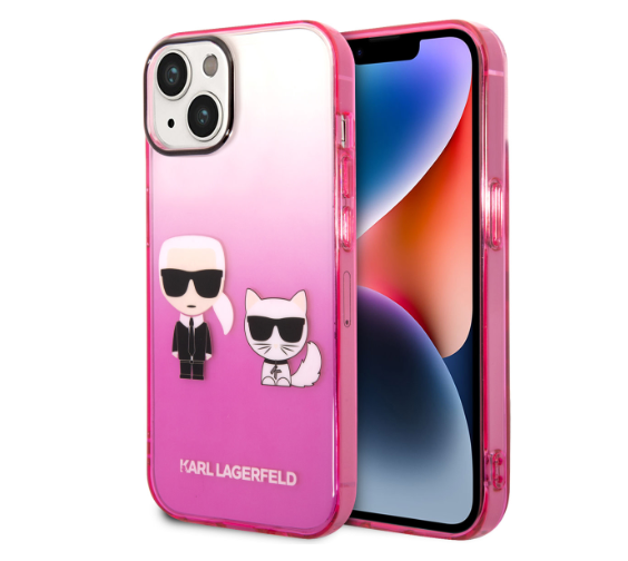 Karl Lagerfeld Ümbris KLHCP14STGKCP Iphone 14 / 13 (roosa)