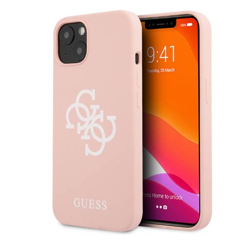 Guess Ümbris GUHCP13SLS4GWPI iPhone 13 mini (roosa)