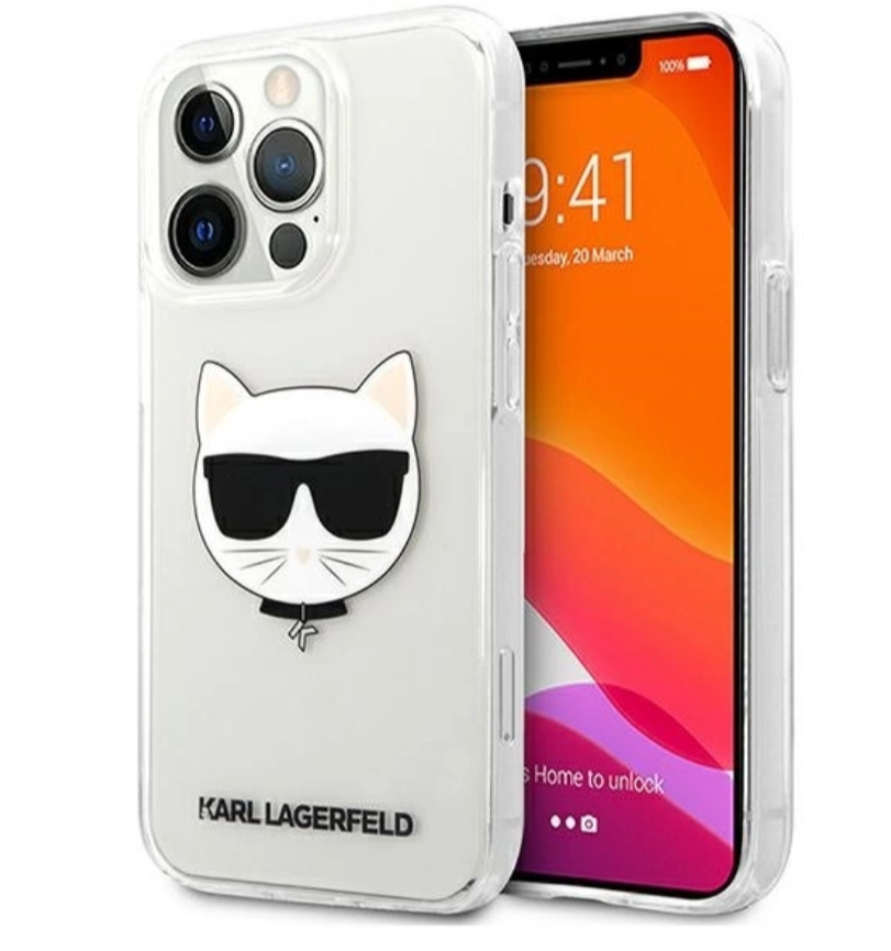 Karl Lagerfeld Ümbris KLHCP13XCTR iPhone 13 Pro Max (läbipaistev)