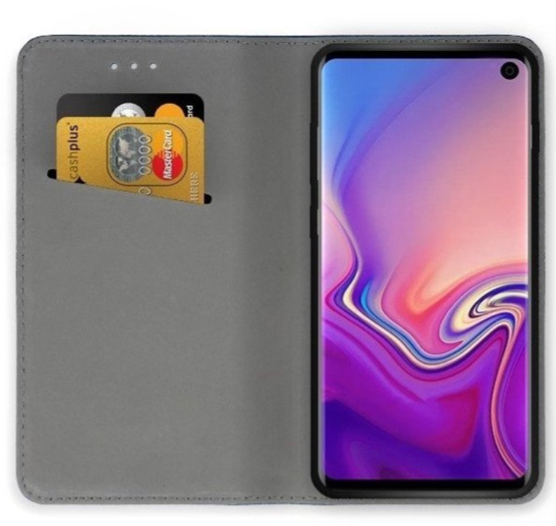 Ümbris kaanega Smart Magnet Xiaomi Redmi Note 10 / Redmi Note 10S / Poco M5s (must)