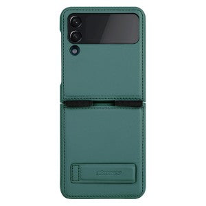 Ümbris Nillkin Qin Pro Leather Samsung F721 Z Flip4 5G (roheline)