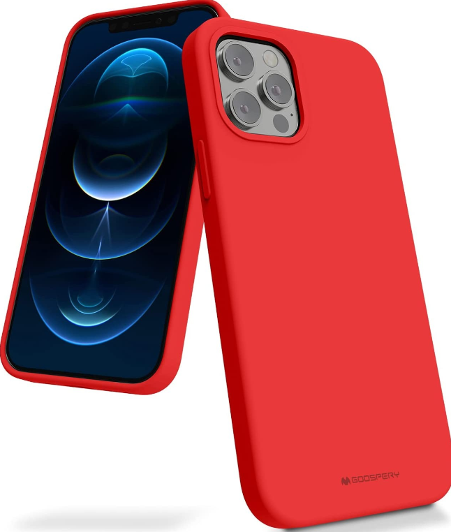 Silikoon "Mercury Silicone" Samsung A556 A55 5G (punane)