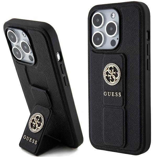 Guess Ümbris GUHCP15LPGSSADK iPhone 15 Pro (must)