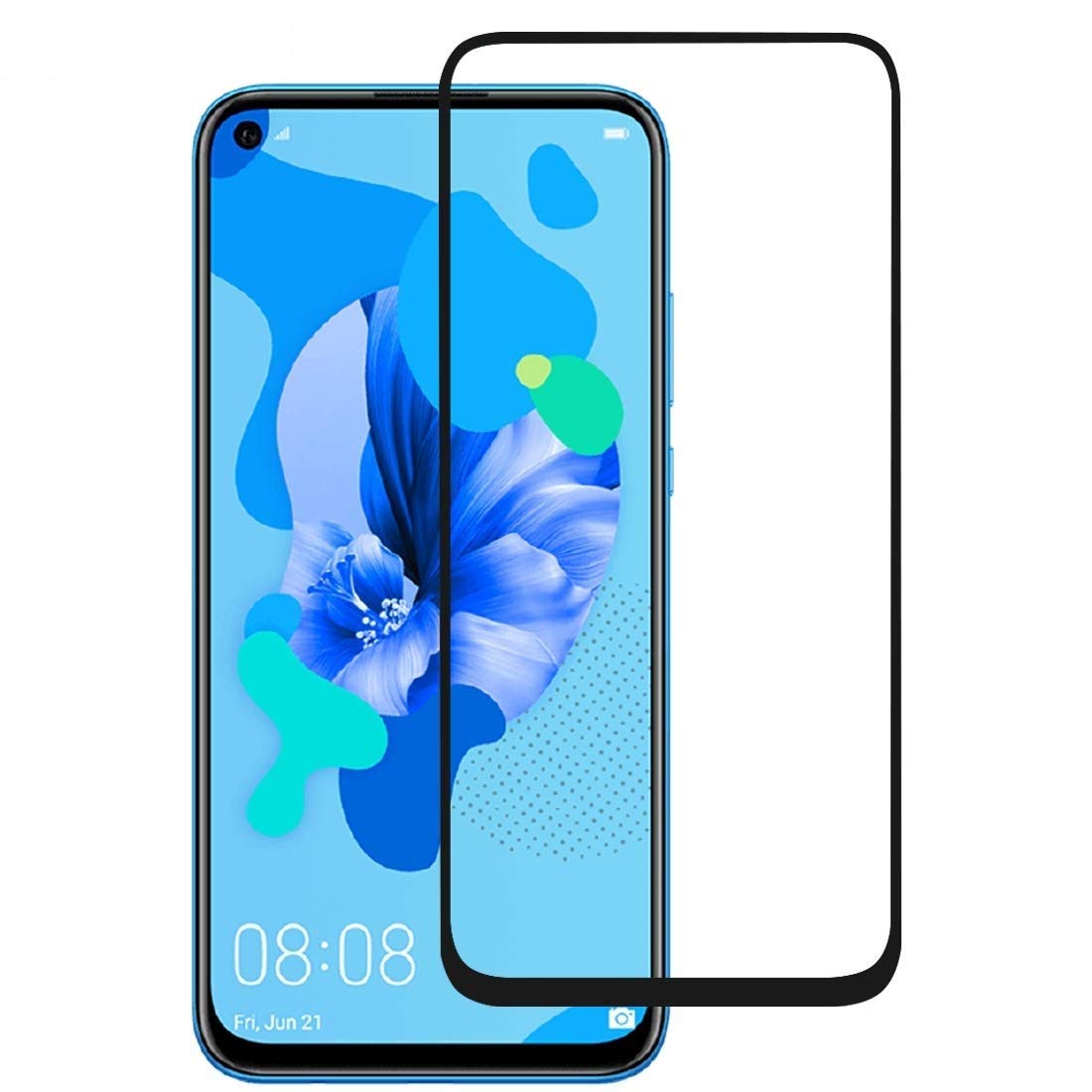 Kaitseklaas Full Glue Huawei Nova 5T / Honor 20 (must)