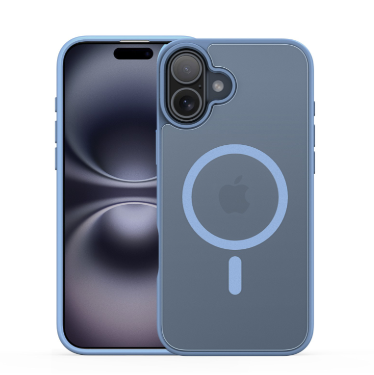Ümbris Dux Ducis Yind MagSafe iPhone 16 (helesinine)