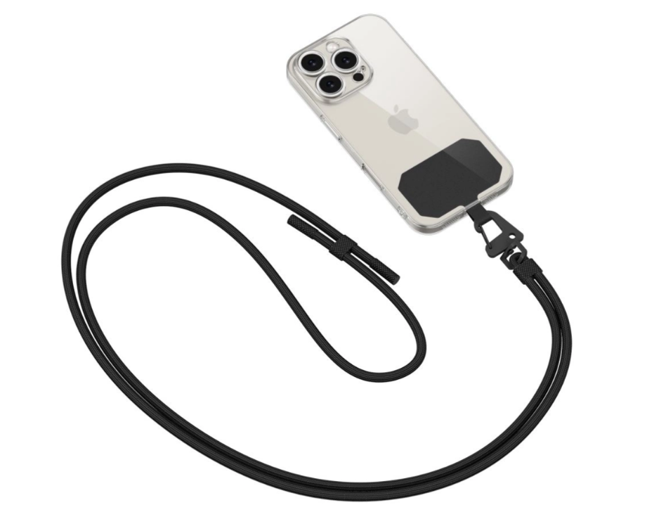 Universaalne Nöör Tech-Protect C5S Telefoniümbristele (must)