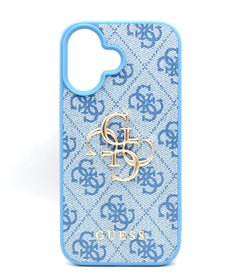 Guess Ümbris GUHCP16S4GMGBL iPhone 16 (sinine)