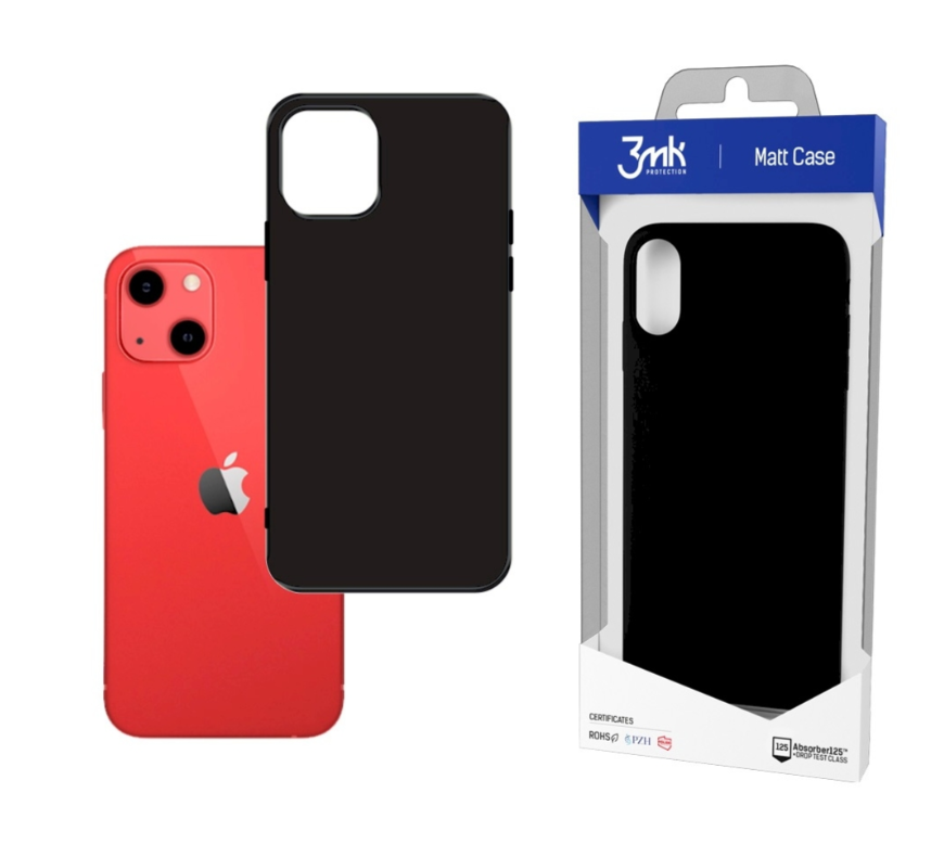 Silikoon 3MK Matt Case iPhone 13 (must)