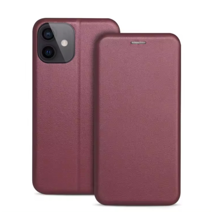 Ümbris kaanega Book Elegance Samsung A256 A25 5G (viinamari)