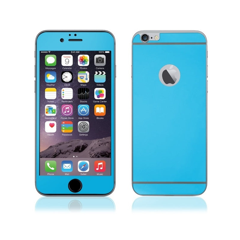 Kaitseklaas raamiga Iphone 6/ Iphone 6S (front+back) sinine