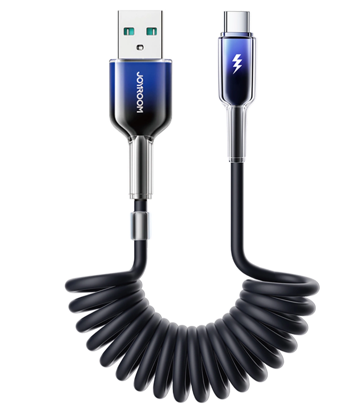 Juhe Joyroom S-A43 Crystal-Clear USB to Type-C 3A (1.5m / must)