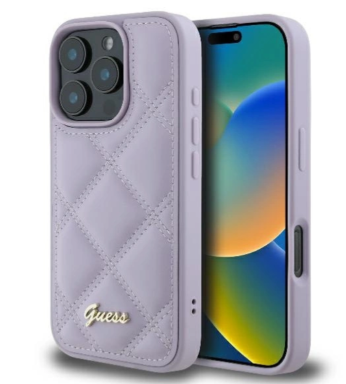 Ümbris GUESS GUHCP16XPSQSQSU for iPhone 16 Pro Max (lilla)