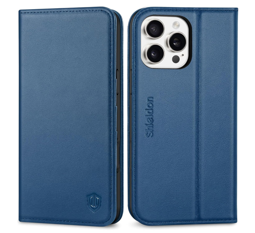 Ümbris kaanega Shieldon iPhone 12 Pro Max (sinine)