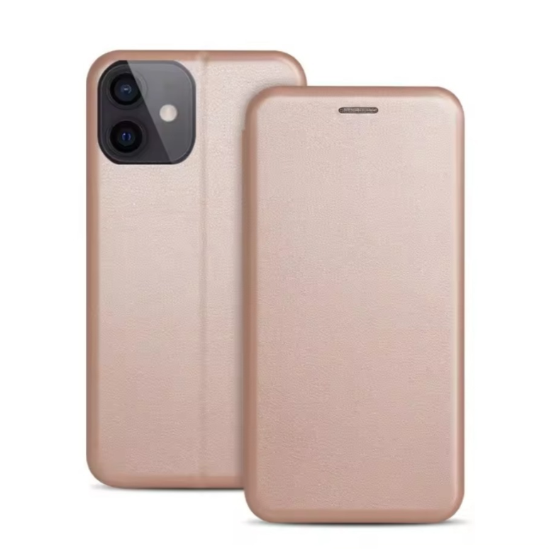 Ümbris kaanega Book Elegance Samsung A26 5G (roosa kuldne)