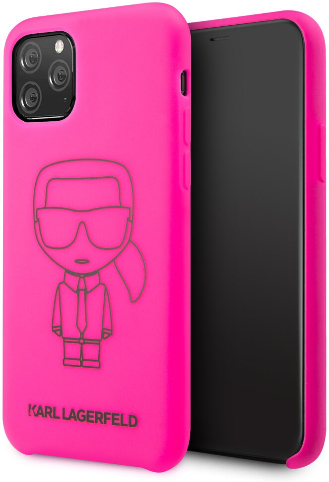 Karl Lagerfeld Ümbris KLHCN65SILFLPI Iphone 11 Pro Max