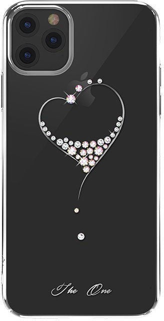 Kingxbar Wish Series Ümbris with original Swarovski crystals Iphone 11 Pro Max (hõbe)