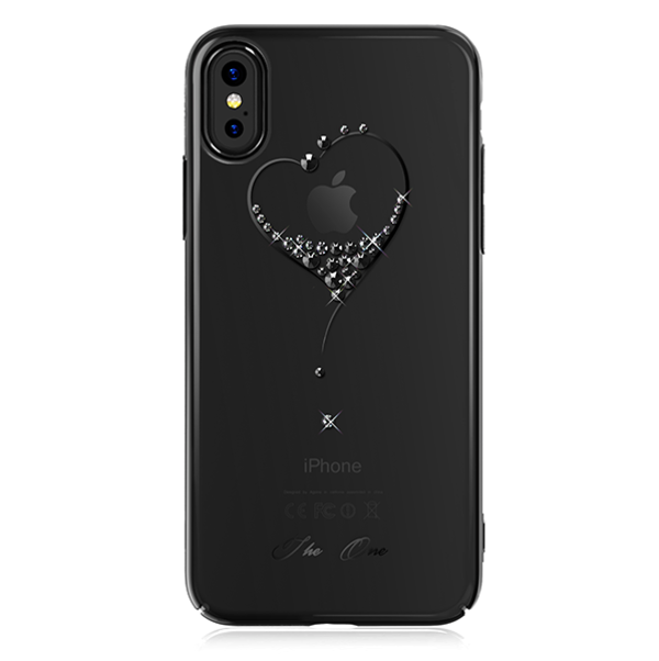 Kingxbar Wish Series Ümbris with original Swarovski crystals Iphone XS Max (must)