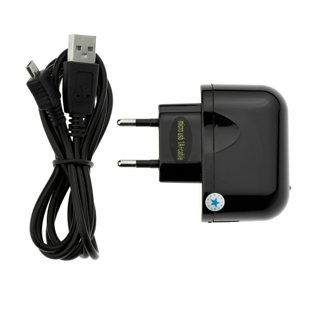 Laadija Micro USB 1A Koos Juhtmega