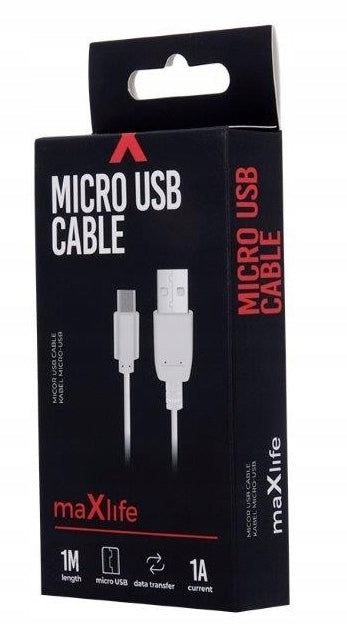 Micro USB juhe MaxLife 1m