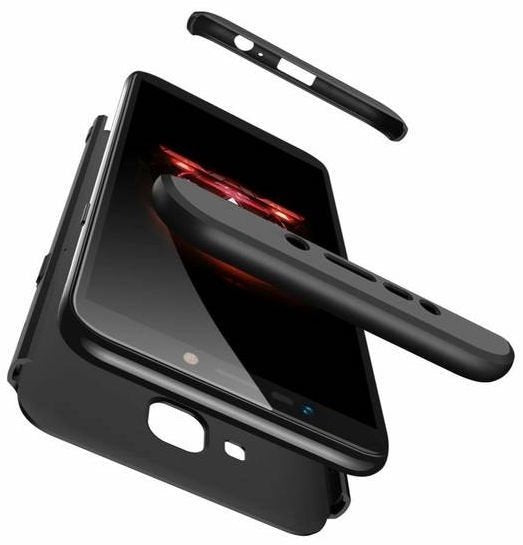 Protect Ümbris Kaitseklaasiga Samsung A320/ Galaxy A3 2017 (must)