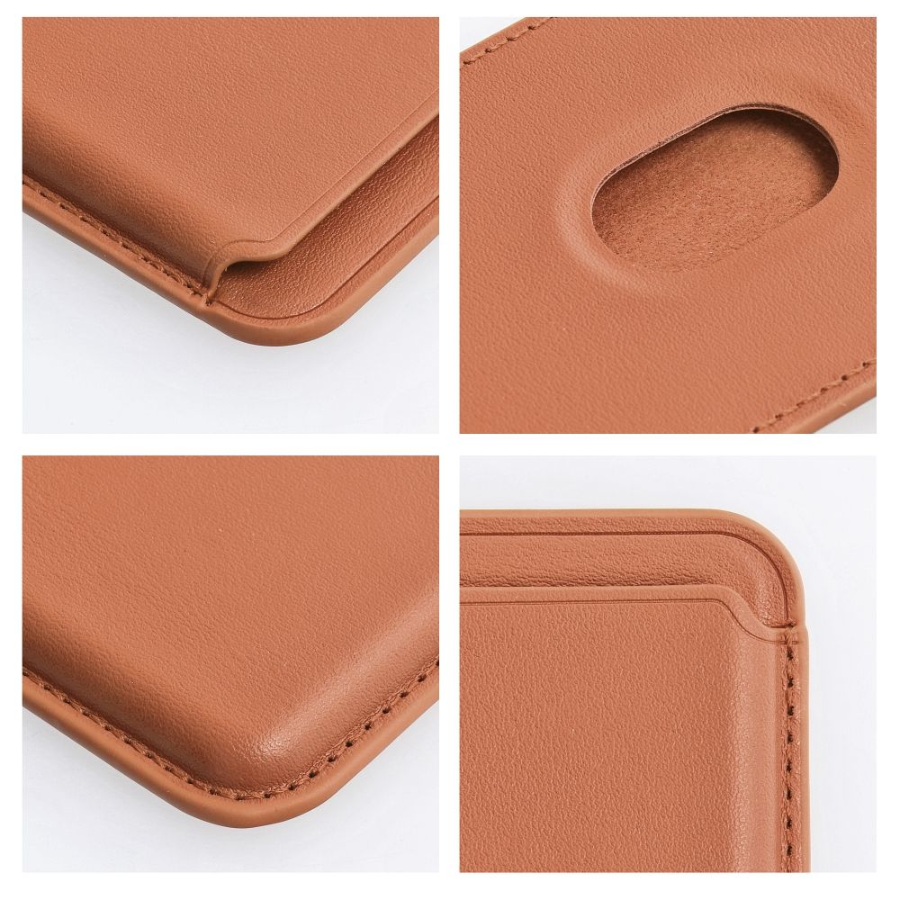 Kaarditasku Leather Mag Wallet (pruun)