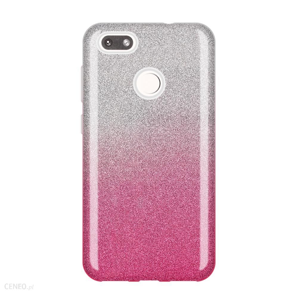 Silikoon 3 in 1 Huawei P9 Lite mini (roosa glitter)