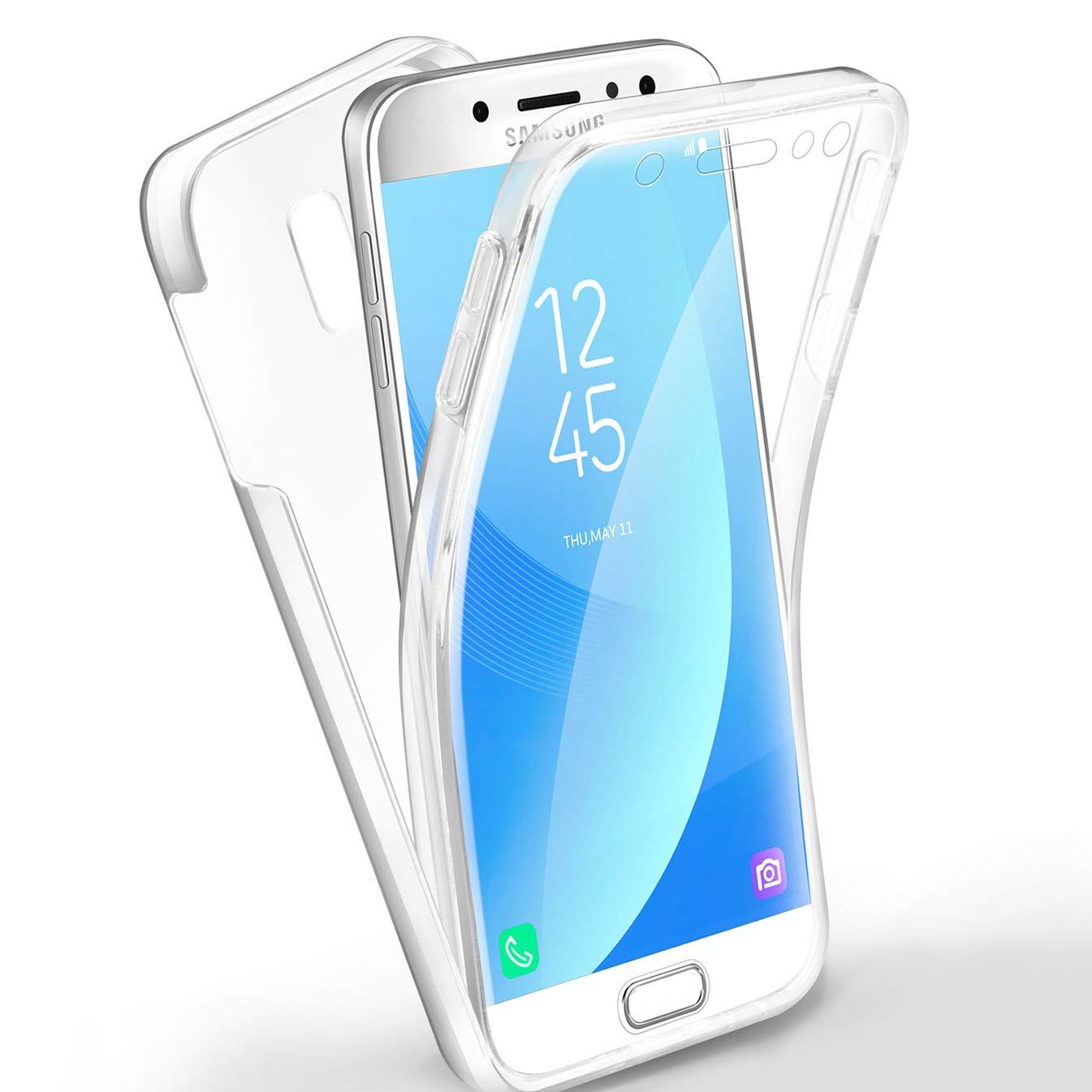 Silikoon 360 Samsung Galaxy J5 2016 (läbipaistev)
