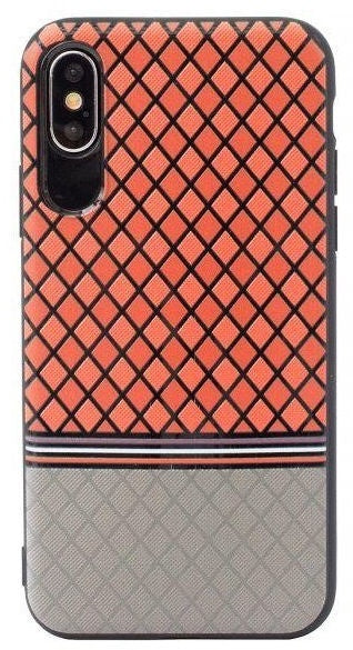 Silikoon Grid & Stripe Samsung Galaxy S9 (muster 2/ pruun)