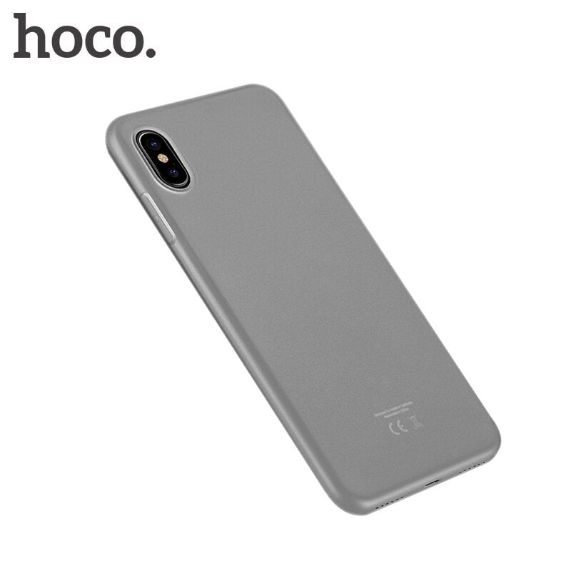 Silikoon Hoco Ümbris Ultra Slim Iphone X/ Iphone XS (hall)