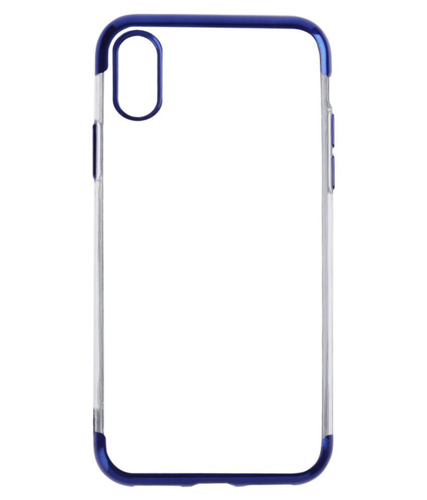 Silikoon Iphone XS Max (sinine äär)