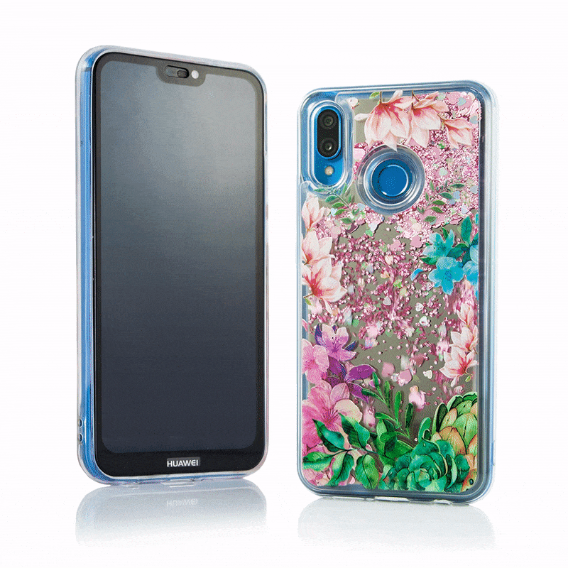 Silikoon Liquid Mirror Huawei P20 lite (flower2)
