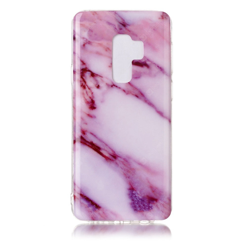 Silikoon Samsung Galaxy S9 Plus (roosa/marmor)