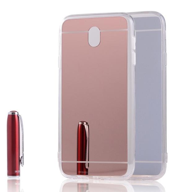 Silikoon Samsung J530/ Galaxy J5 2017/ J5 Pro (rose-gold peegel)