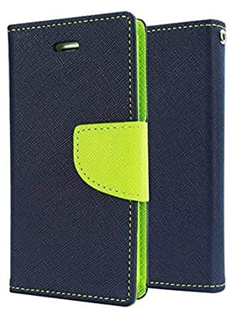 Ümbris kaanega Mercury Huawei Ascend Y5 II (sinine/roheline)