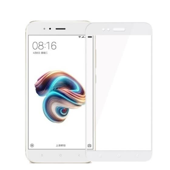 Kaitseklaas 2.5D Full Glue Xiaomi Mi 5X/ A1 pakendita (valge)