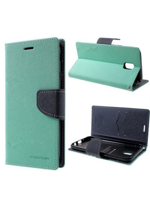 Ümbris kaanega Mercury Samsung G355/ Galaxy Core 2 (mündiroheline)