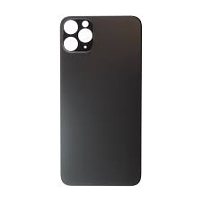 Varuosa iPhone 11 Pro tagumine klaas suurema avaga kaamera jaoks (space grey)